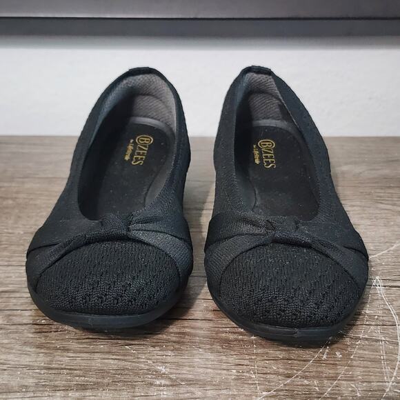 Bzees for LifeStride Kissed Women's Ballet Flats Shoes Size 7 Black - Picture 2 of 8